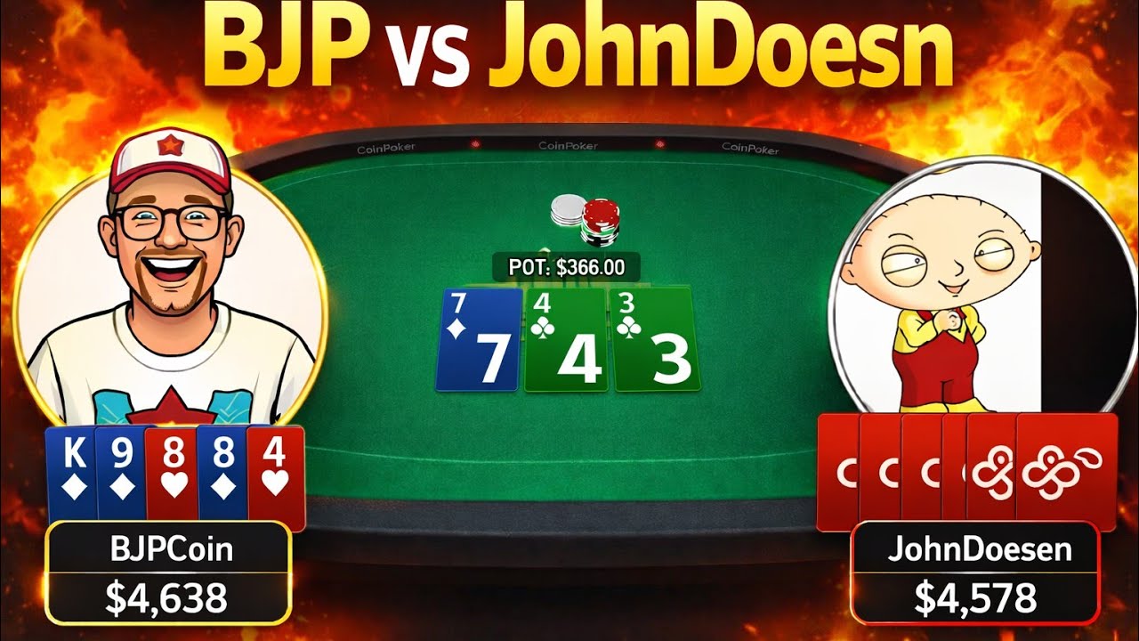 BJP vs JohnDoesen | $10/$20 PLO5 HU Battle | 4th Feb