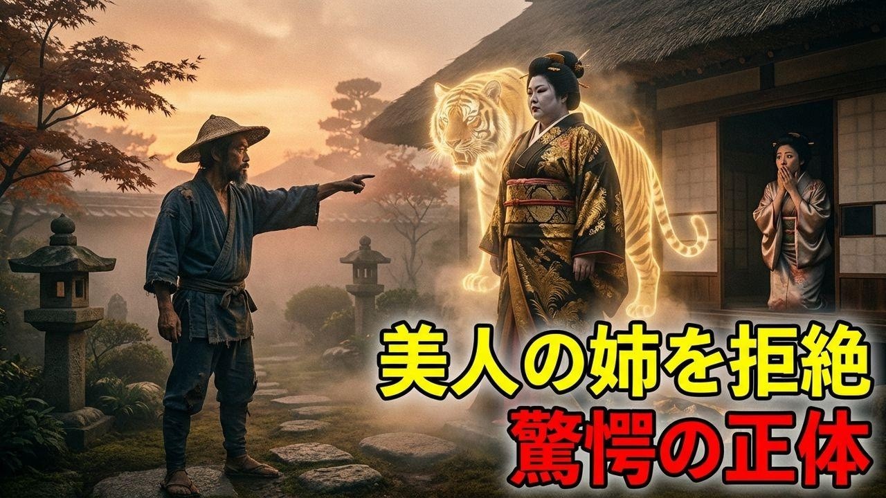 美人の姉を捨て、村一番のデブ娘と結婚した樵。その裏に隠された、驚愕の真実とは…