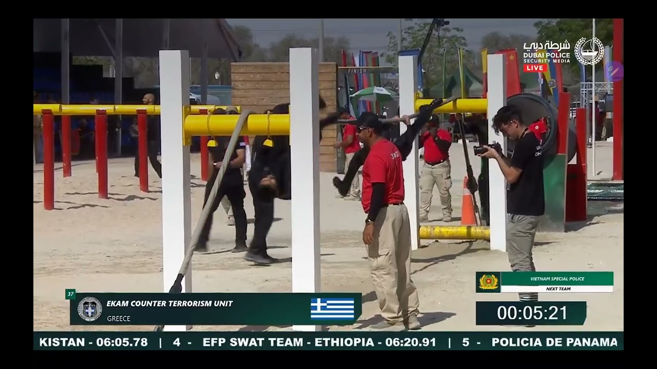 UAE SWAT CHALLENGE 2026 DAY 5 GREECE EKAM SPECIAL SUPRESSIVE COUNTER TERRORISM UNIT #greece #viral 