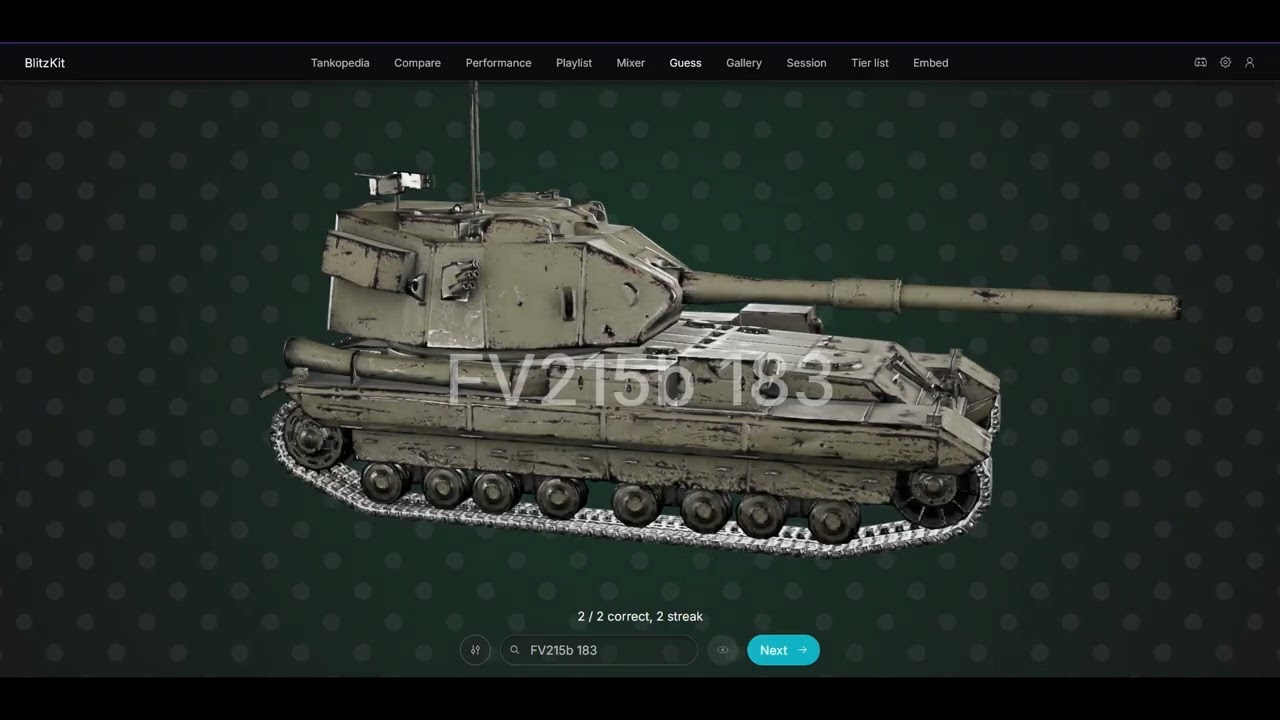 WoT BLITZ - TANK RECOGNITION