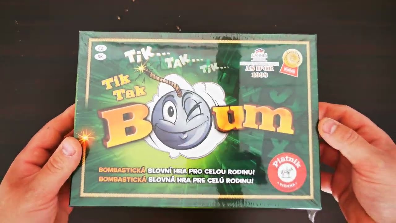 OTVÍRÁK - Tik Tak Bum. (Unboxing + jak hrát)