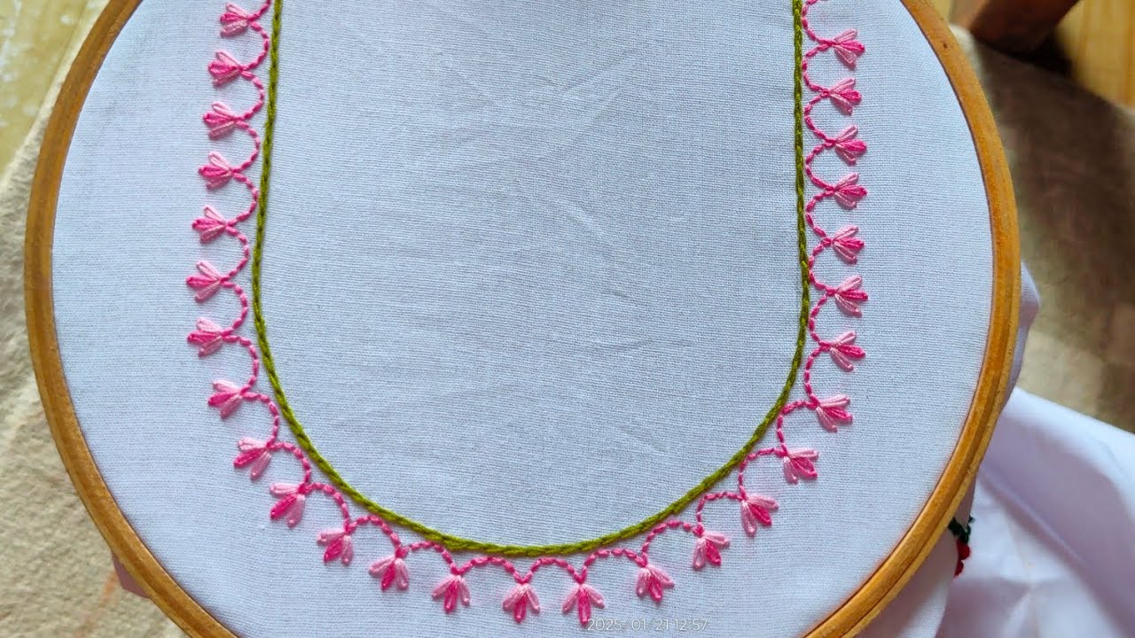 Very Beautiful Neck line Tutorial/(@ira creations 786)