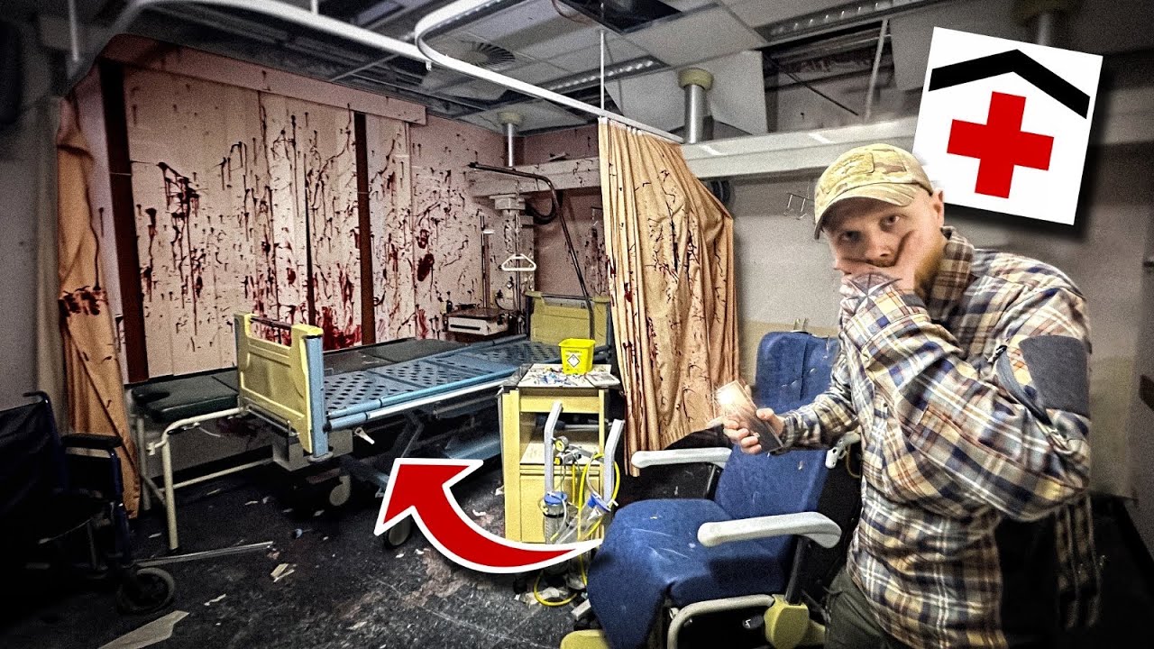 &Uuml;BERALL BLUT IM KELLER VON VERLASSENEM KRANKENHAUS! 😳