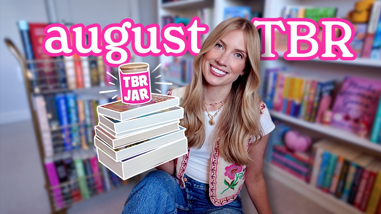 the tbr jar perfectly matched my energy for august 😌
