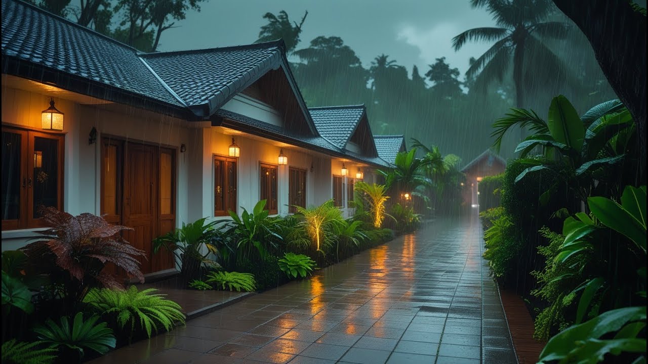 Cozy Rain Sounds in a Quiet Cabin