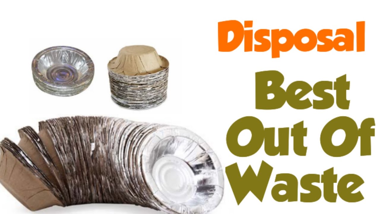 Disposal Bowl Reuse Idea | Best Out Of Waste | Flower Pot |