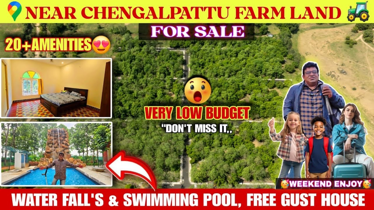 Farm Land For Sale In Chennai -  Chengalpattu #farmlandforsale #lowbudgetplots