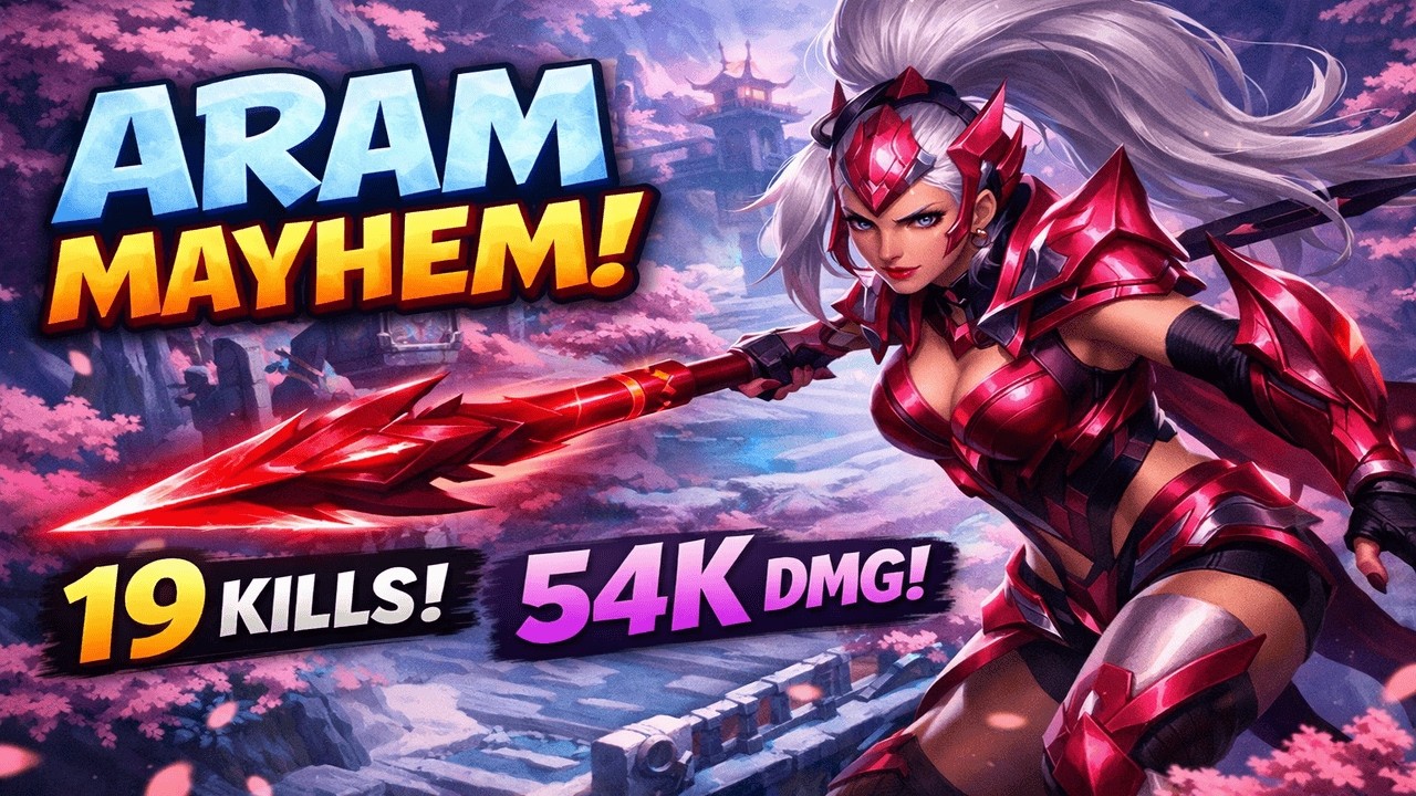 NIDALEE ARAM MAYHEM GAMEPLAY - 19 KILLS | Game #10