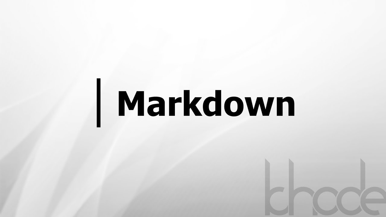 សិក្សា​អំពី Markdown | KHODE