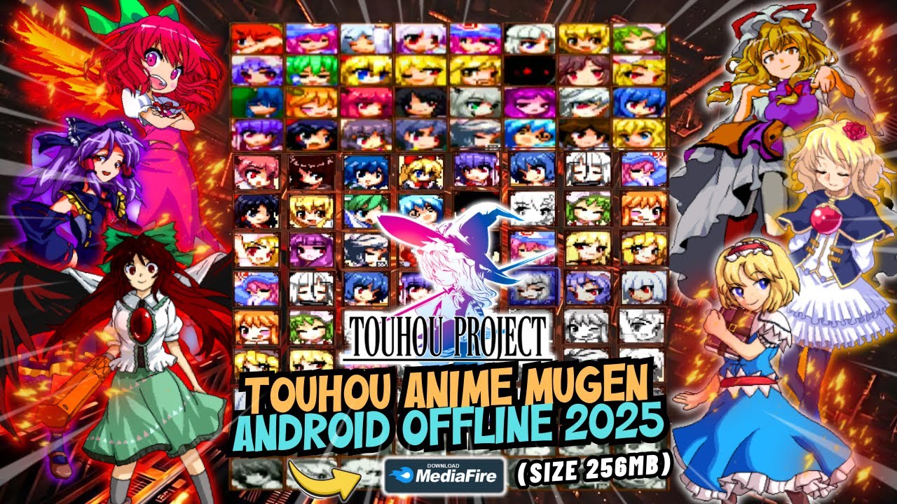 RELEASE NEW‼️ TOUHOU PROJECT BATTLE - ANIME MUGEN ANDROID OFFLINE FULL CHARACTERS UPDATE 2025🔥⚔️
