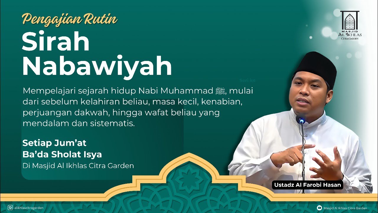 Sirah Nabawiyah - Pertemuan ke 16