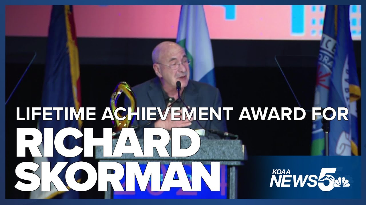 Richard Skorman, owner of 'Poor Richard's' downtown, receives Lifetime Achievement Award