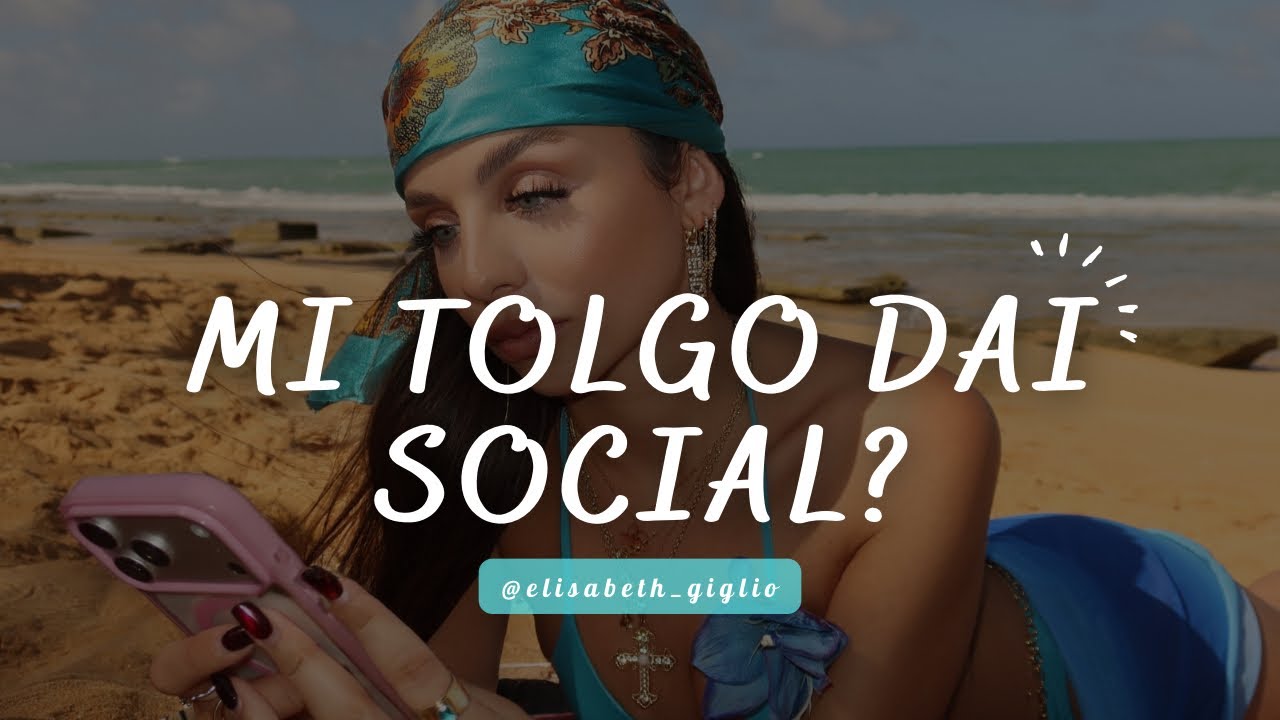 MI VOLEVO TOGLIERE DAI SOCIAL? // cos'è successo?