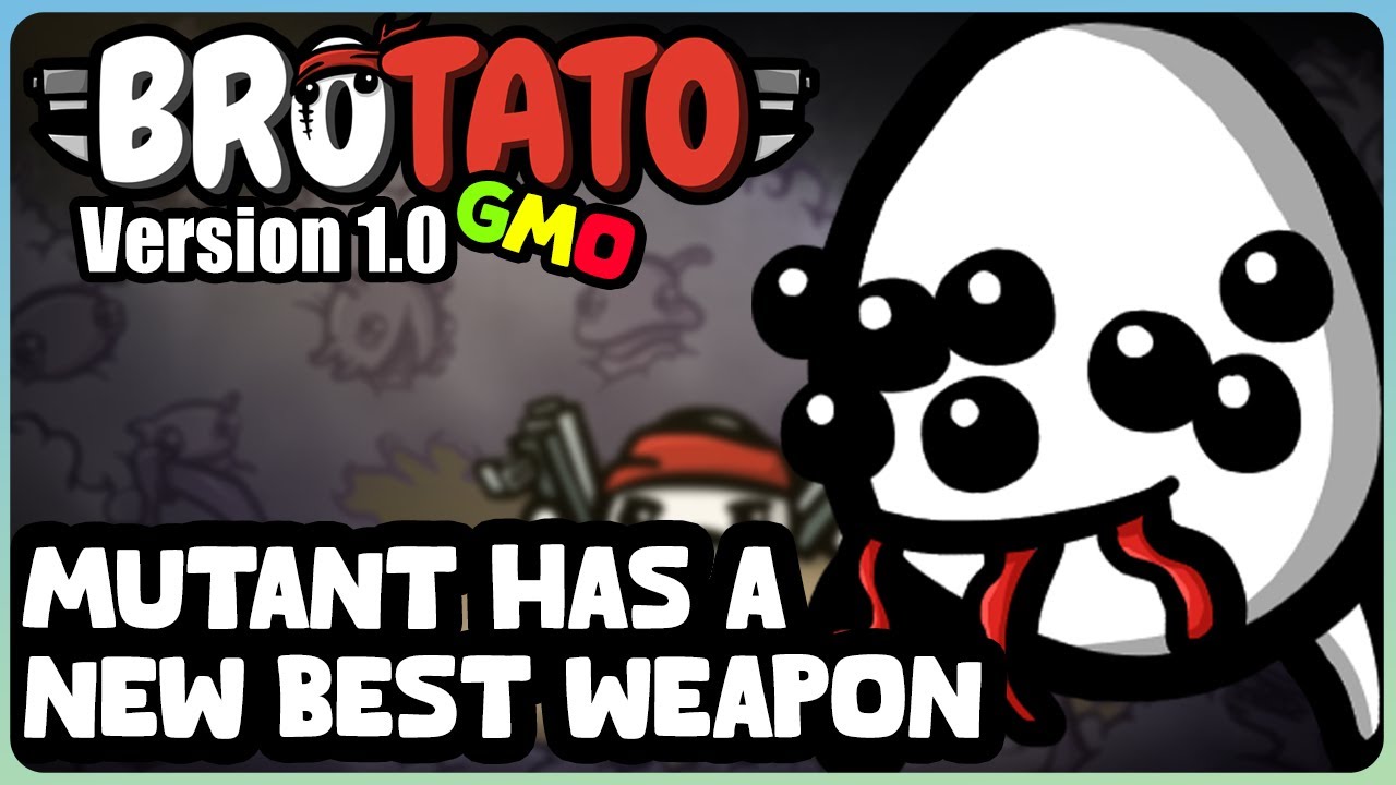 This 1.0 Weapon is BUSTED on MUTANT | Brotato 1.0 GMO