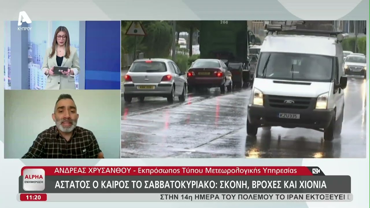 Έρχονται σκόνη, βροχές και χιόνια