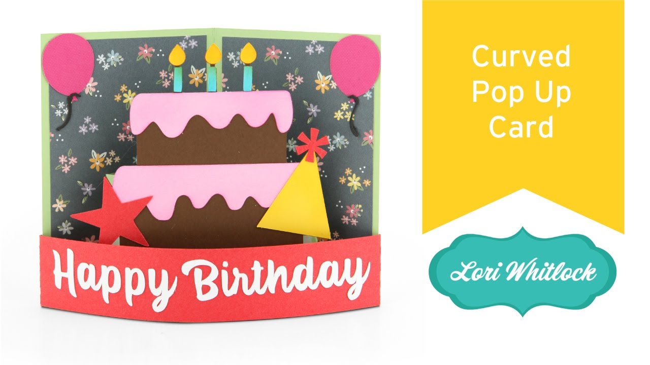 Curved Pop Up Card