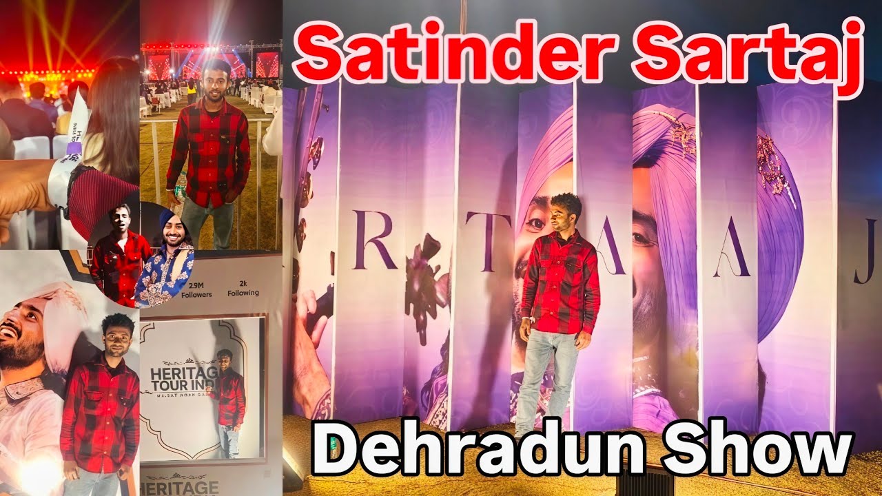 Satinder Sartaj live Show Dehradun | Satinder Sartaj Song | #itiOmG #Satindersartaj #dehradun 