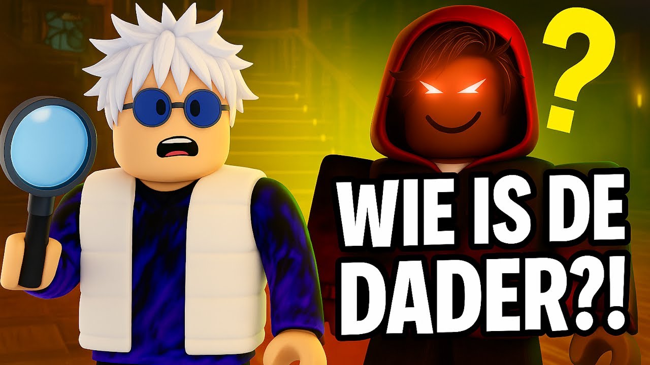 Ik ben een ramp als detective in NPO Zapp Detective in Roblox 😂
