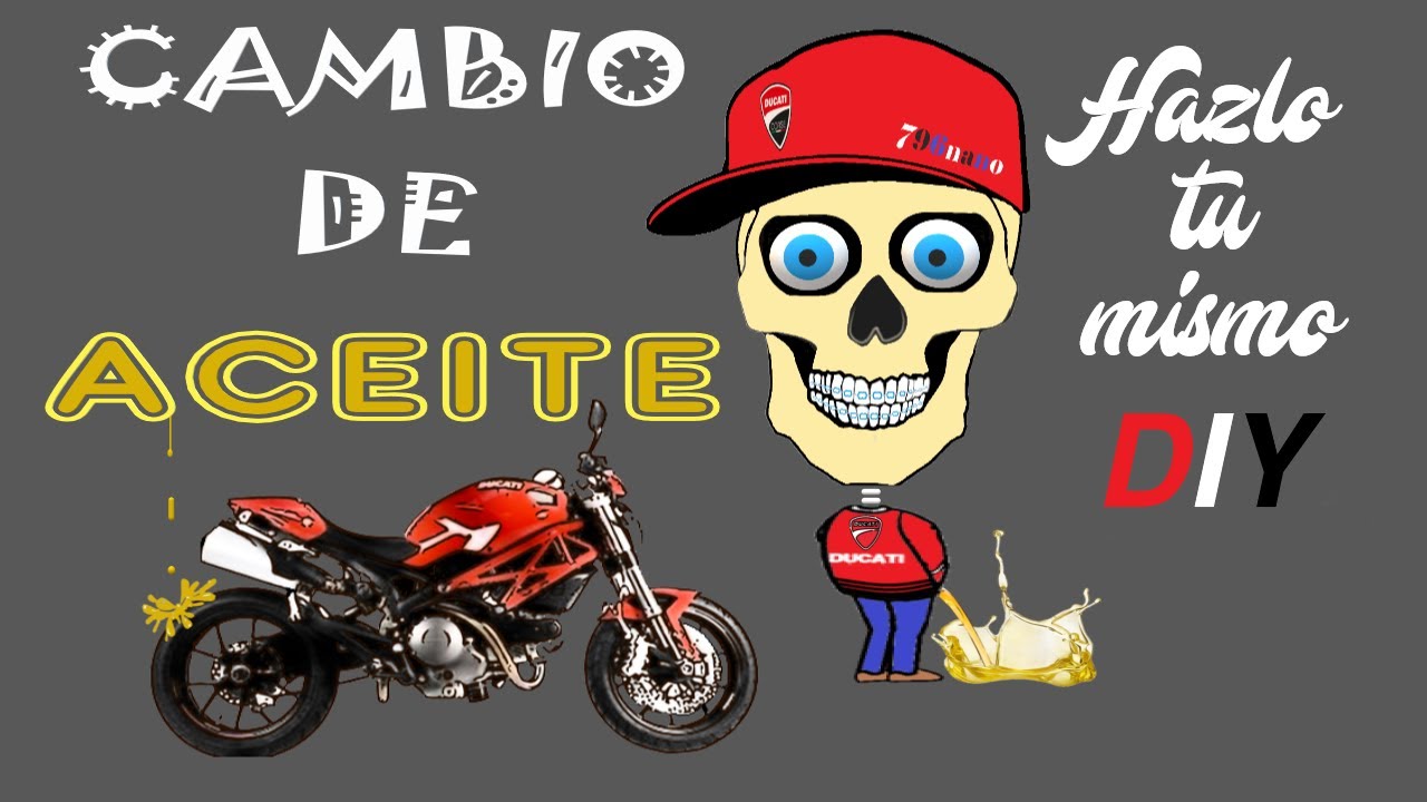 CAMBIO DE ACEITE Y  FILTRO DUCATI MONSTER 796 🔧🛵🤙