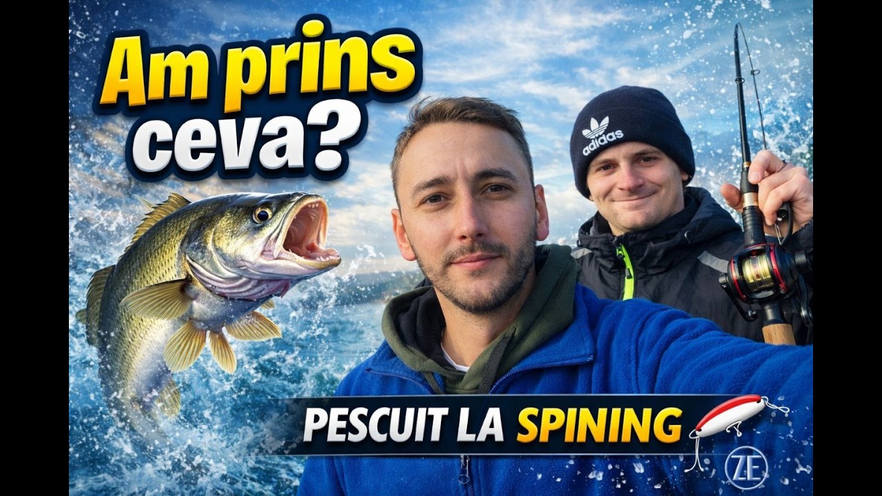 🔴 Pescuit la spinning  ❗️ Am prins ceva ❓