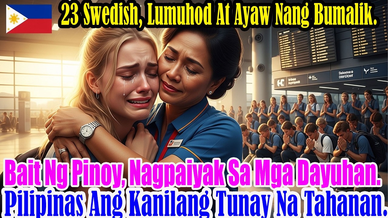 Nagulat ang NAIA Pilipinas: 23 palitang mag-aaral mula Sweden, ayaw nang bumalik sa sariling bansa!!