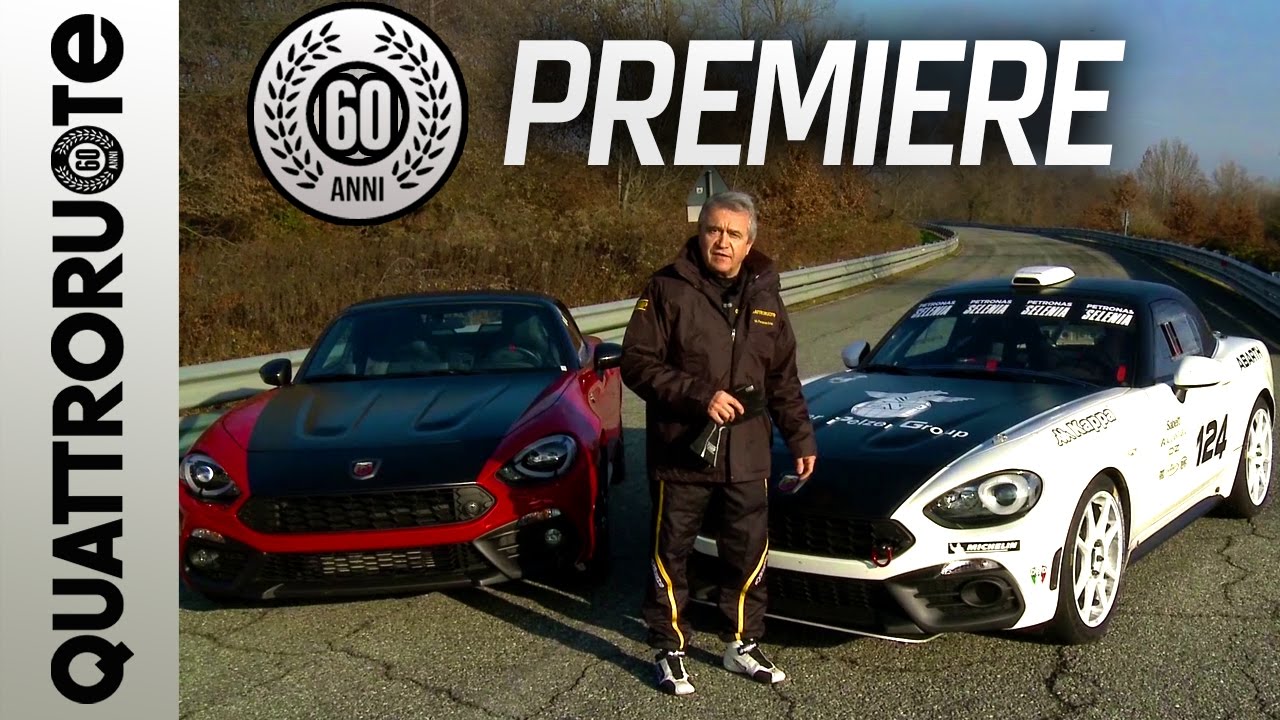 Prova su pista con la Abarth 124 Rally - Exclusive Premiere