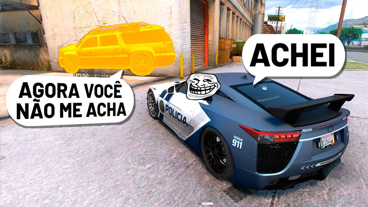COLOQUEI WALLHACK NA VIATURA PRA TROLLAR OS PLAYERS no GTA RP