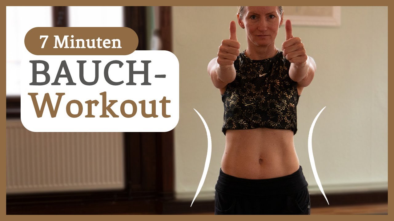 7 min Bauch Workout | &Uuml;bungen f&uuml;r Frauen ab 40 | Training f&uuml;r straffen Bauch und feste K&ouml;rpermitte