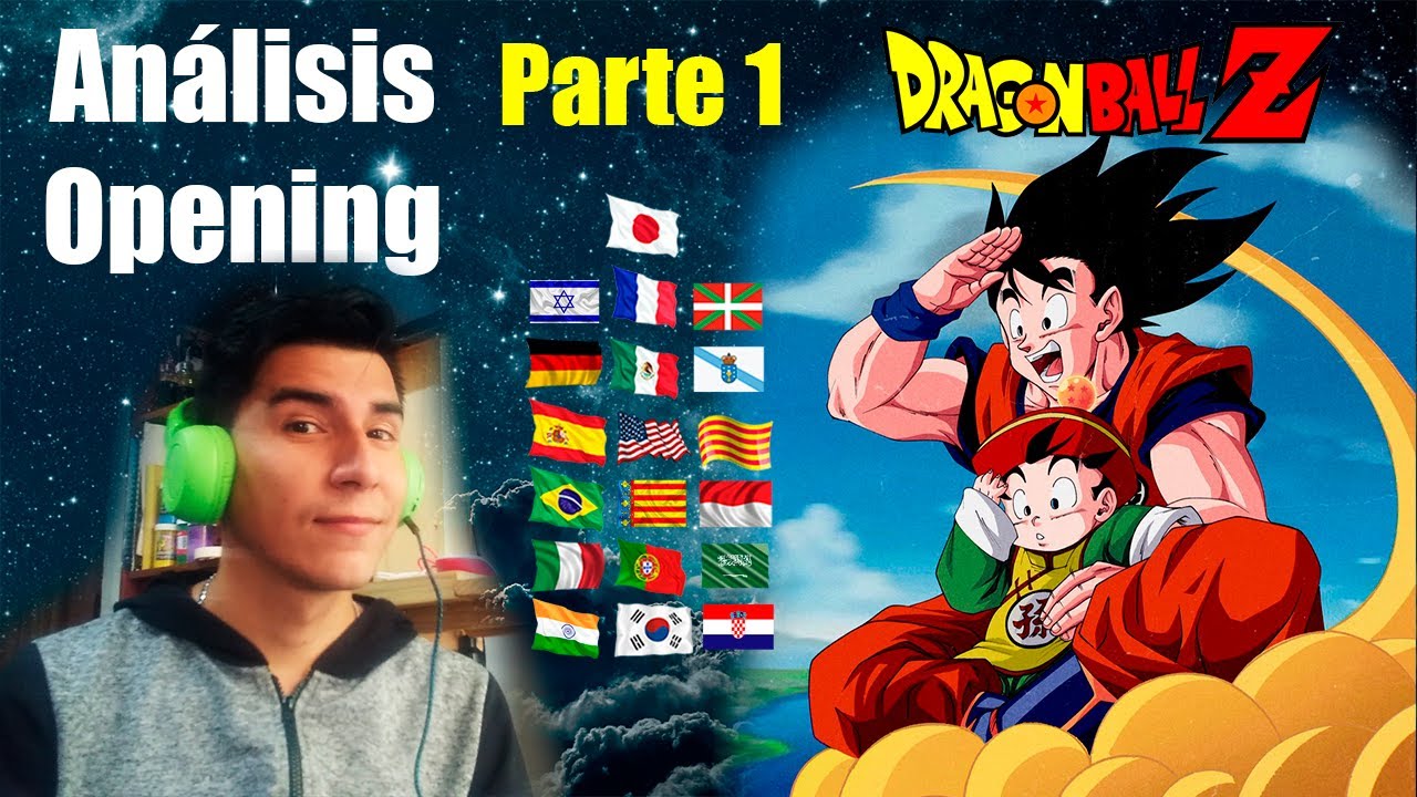 Reaction  Opening 1 Dragon Ball Z in 19 versions part 1