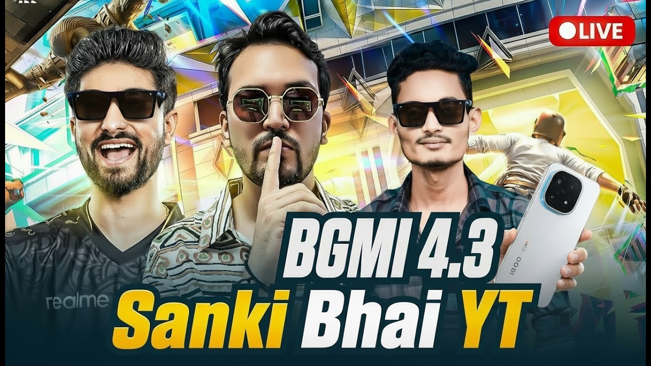 BGMI 4.3 UPDATE 😱 20 PRO TIPS & TRICKS | SANKI BHAI YT GAMEPLAY 🔥