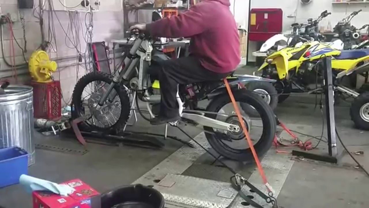 2016 Huskavarna FC 450 Turbo System, dyno 93hp.