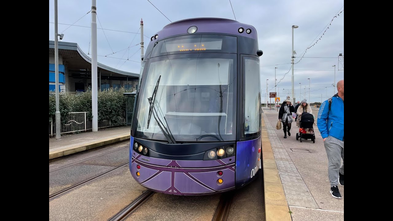 Blackpool Tramway - Bispham to Starr Gate (2021 Full Ride)