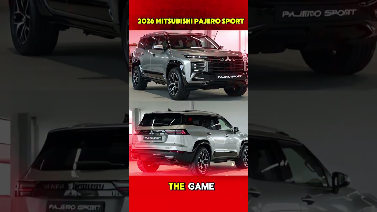 2026 Mitsubishi Pajero Sport &mdash; Tough SUV, Smarter Than Ever!&rdquo;