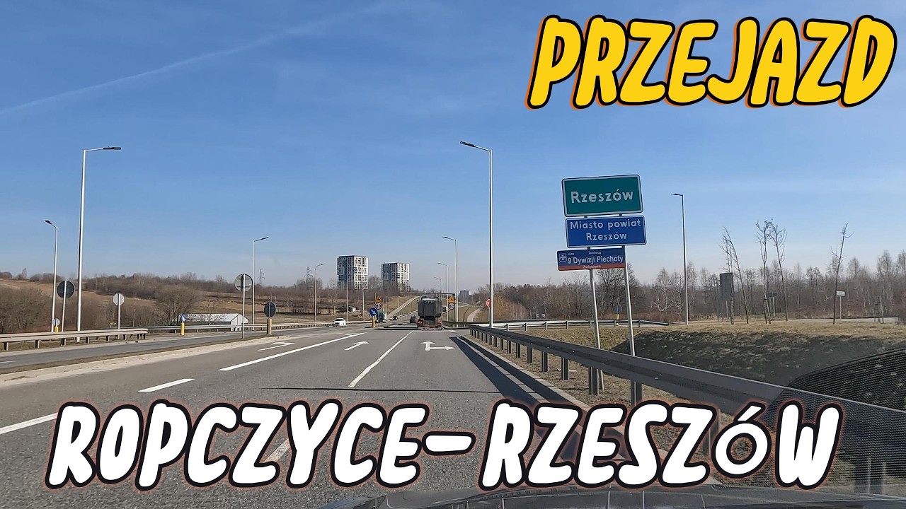 Przejazd / Ropczyce - Rzeszów / Okiem Kierowcy