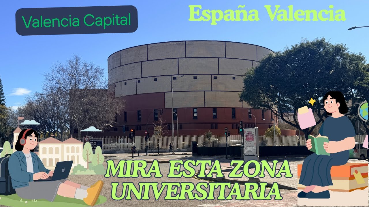 Recorrido Valencia UNIVERSITARIA La Ciudad de los Estudiantes de Toda Europa y Orgullo de España🇪🇸💪😀