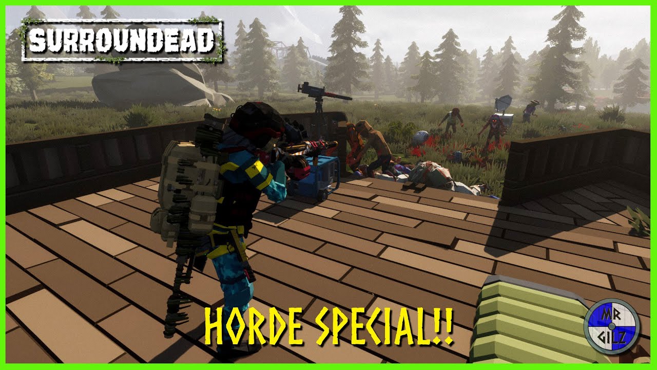 Can I survive Waves Of Hordes In This Amazing Zombie Survival Game? | SurrounDead Special