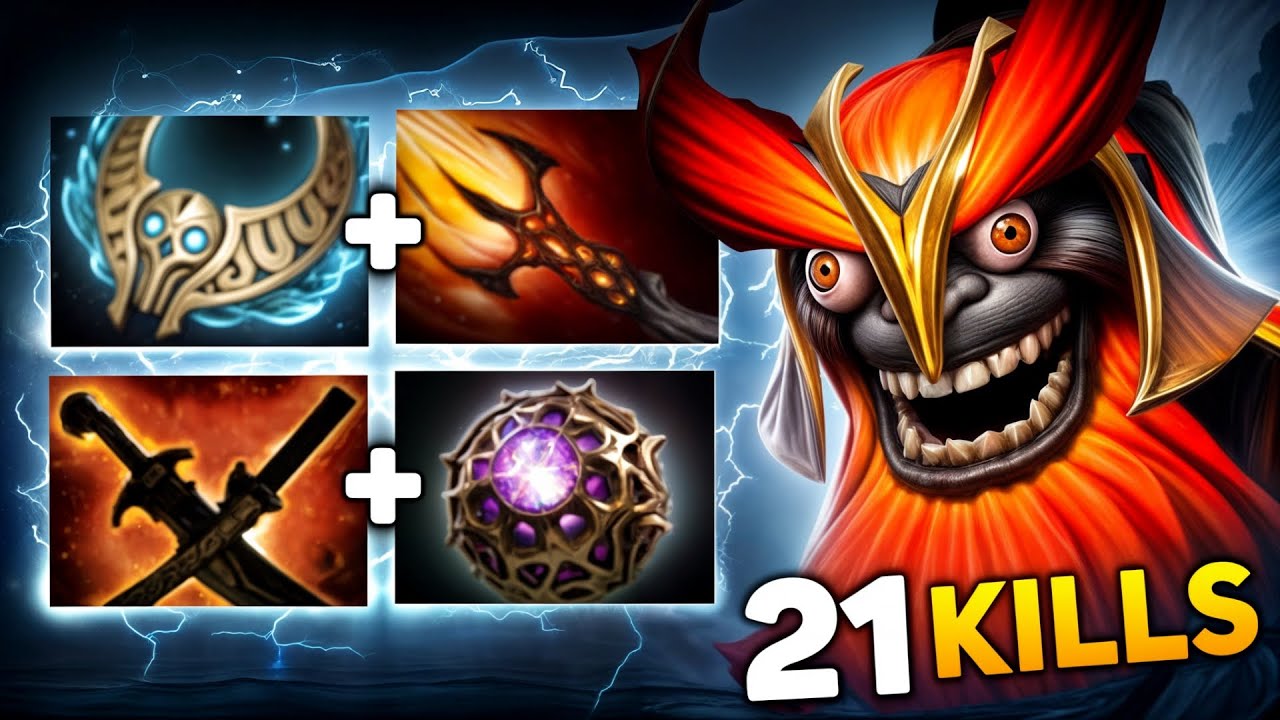 New Meta Mars Magic Build One Shot🔥🔥🔥21 Kills + Rampage | Dota 2 Gameplay
