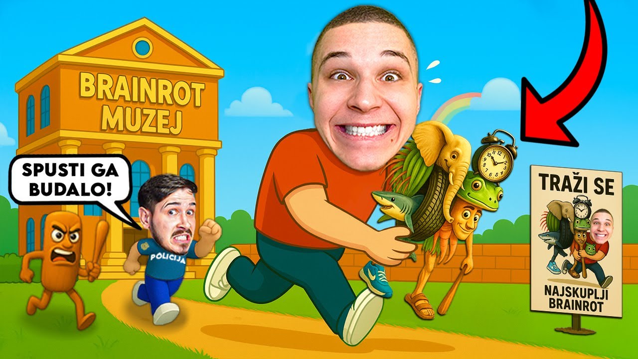 UKRAO SAM GLAVNOG ITALIJANSKOG BRAINROTA&hellip; 😱🏃&zwj;♂️💨 | Roblox avantura *IMPE je POLUDEO*