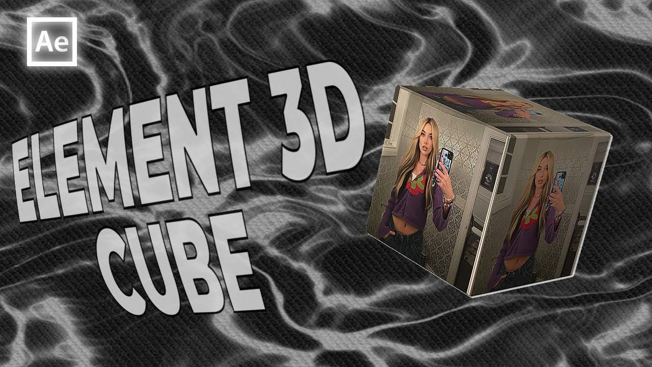 Element 3D cube after effects tutorial