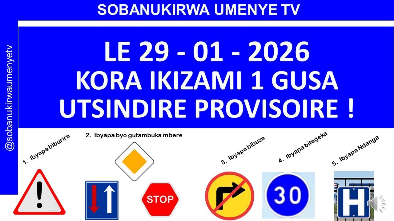 29 01🚨AMATEGEKO Y’UMUHANDA🚨🚔🚨IBIBAZO N’IBISUBIZO🚨🚔🚨BY’IKIZAMI CY'URUHUSHYA RW'AGATEGANYO
