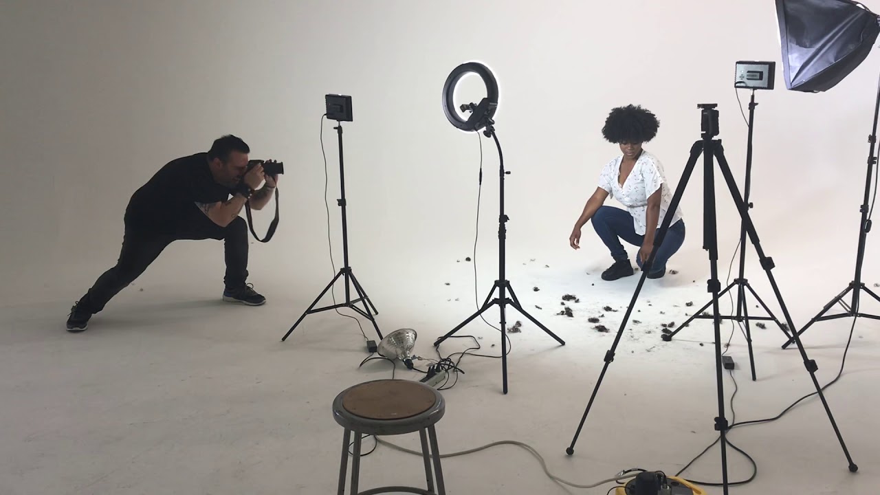 Halo Art Room BTS Rezo Cut 2019 Collection  Shoot