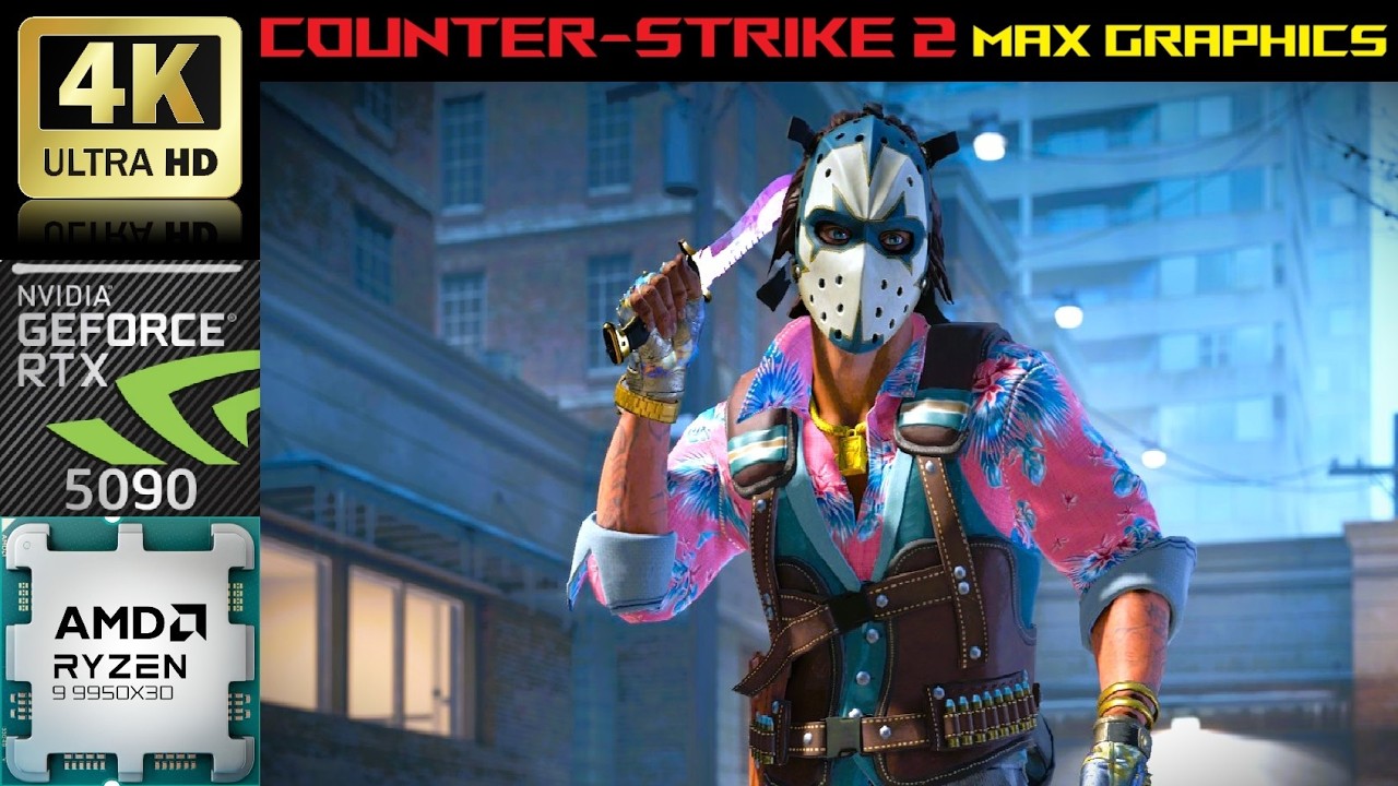 [4K] Counter Strike 2 - Nvidia RTX 5090 AMD Ryzen 9950x3D #gaming #cs2 #pc #cs #fyp #game #viral #4k