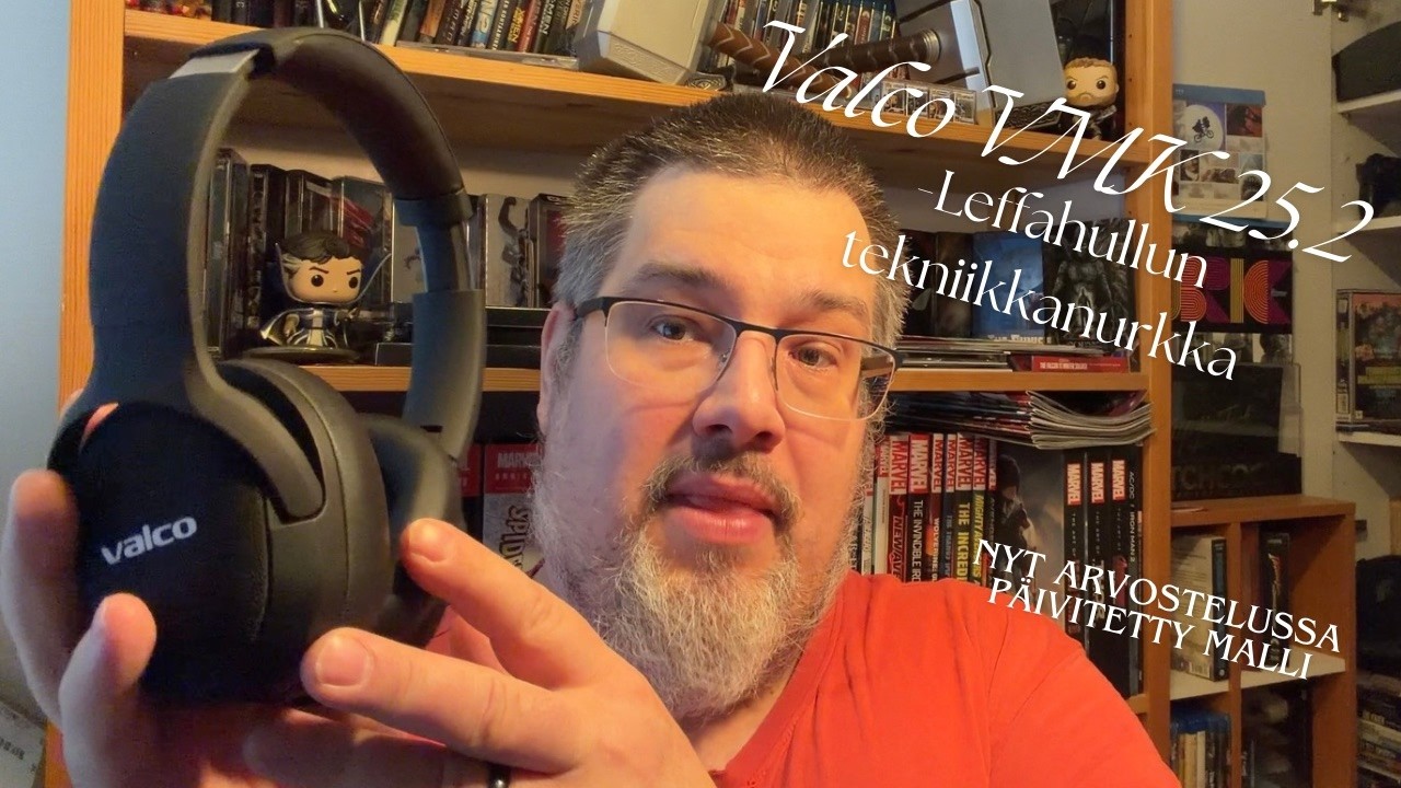 Valco VMK25.2 vastamelukuulokkeet -Leffahullun Tekniikkanurkka