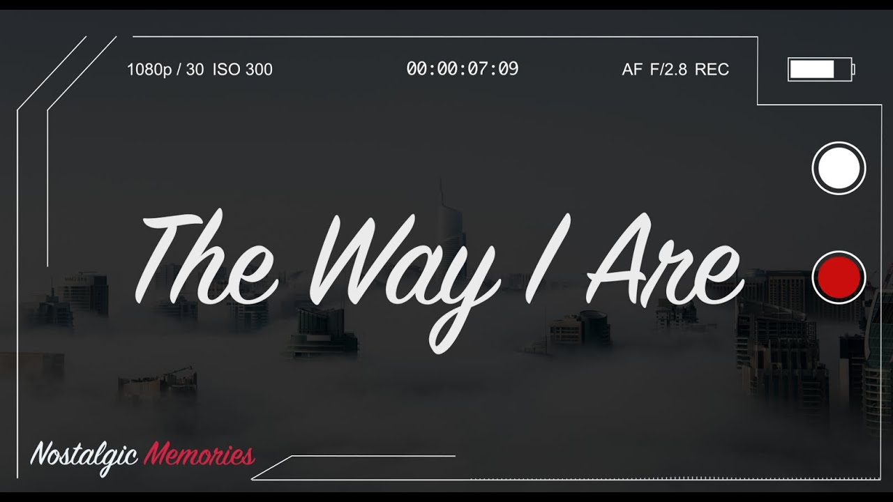 Timbaland - The Way I Are (Lyrics) (Slowed + Reverb)