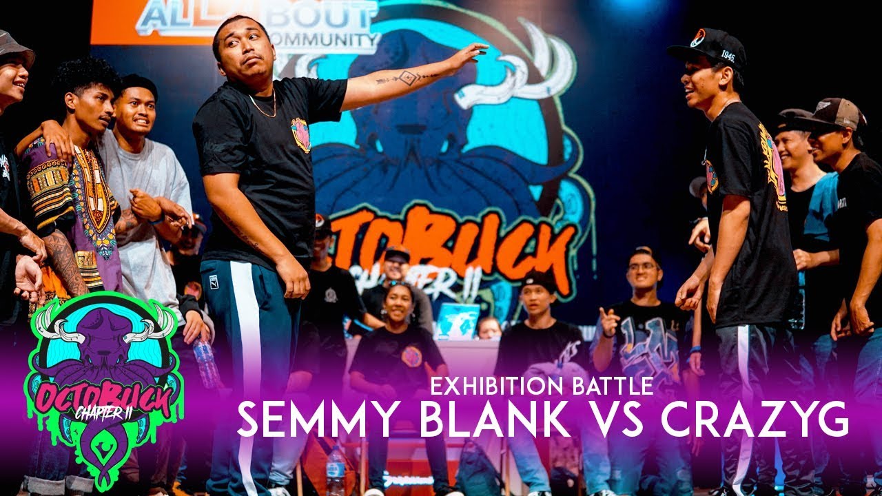 Semmy Blank vs CrazyG | Exhibition Battle | Octobuck Chapter II 2017 Jakarta, Indonesia