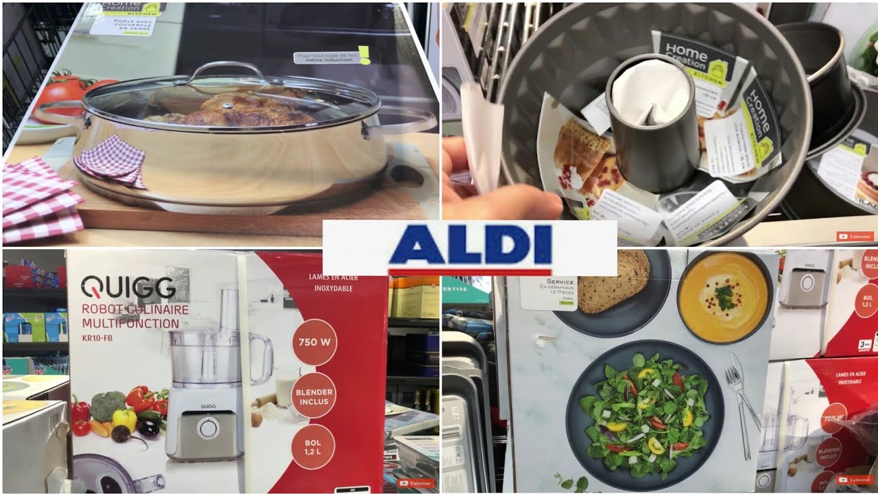 Arrivage Aldi de cette semaine Ao&ucirc;t 2021