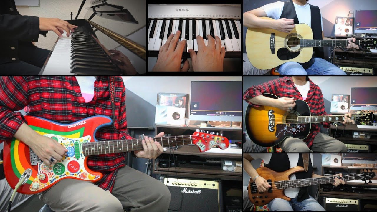 Free As A Bird - The Beatles (Full Instrumental Cover) Ft.@abbeytunescovers