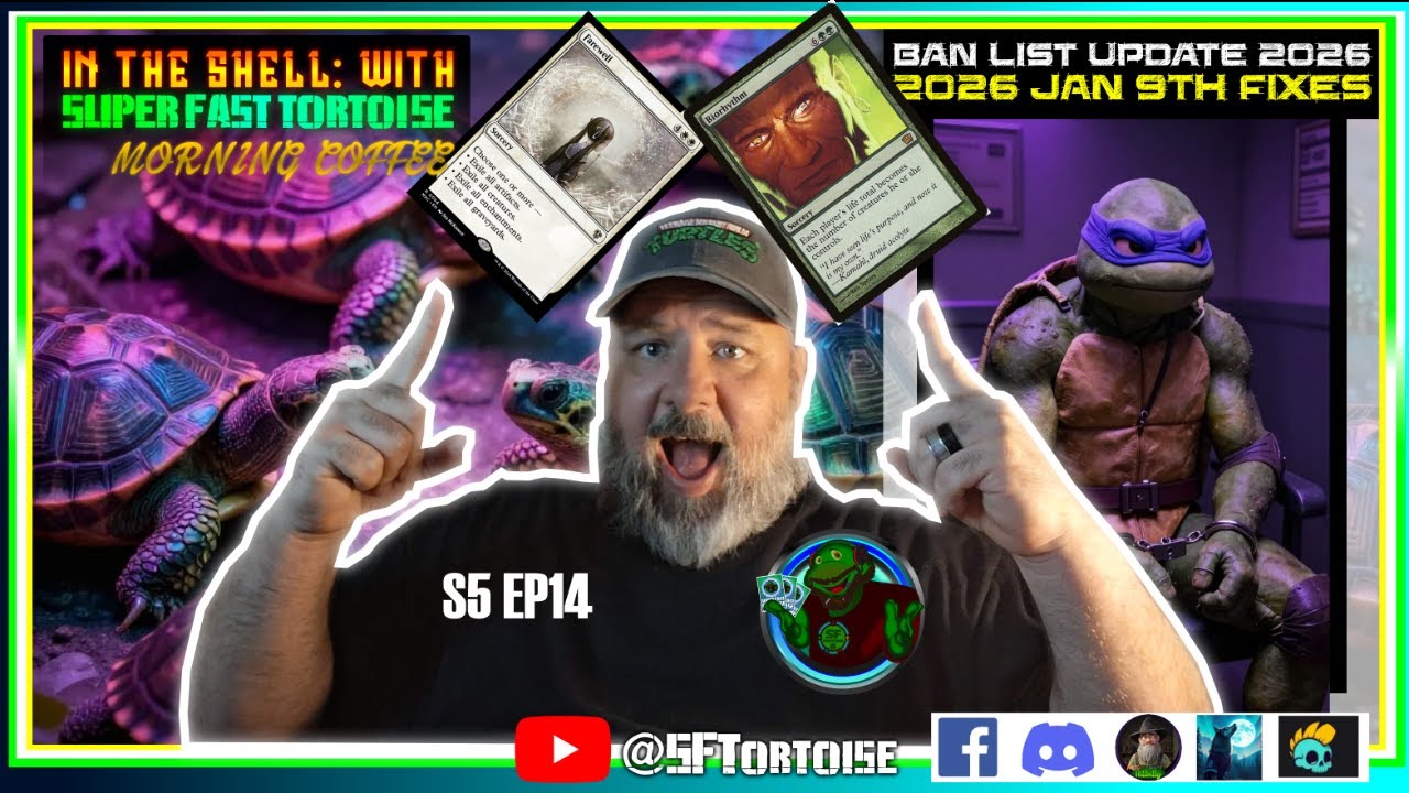 Ban and Restricted commander list 2026 | Game Changers | S5 EP14 | Super Fast Tortoise 📱