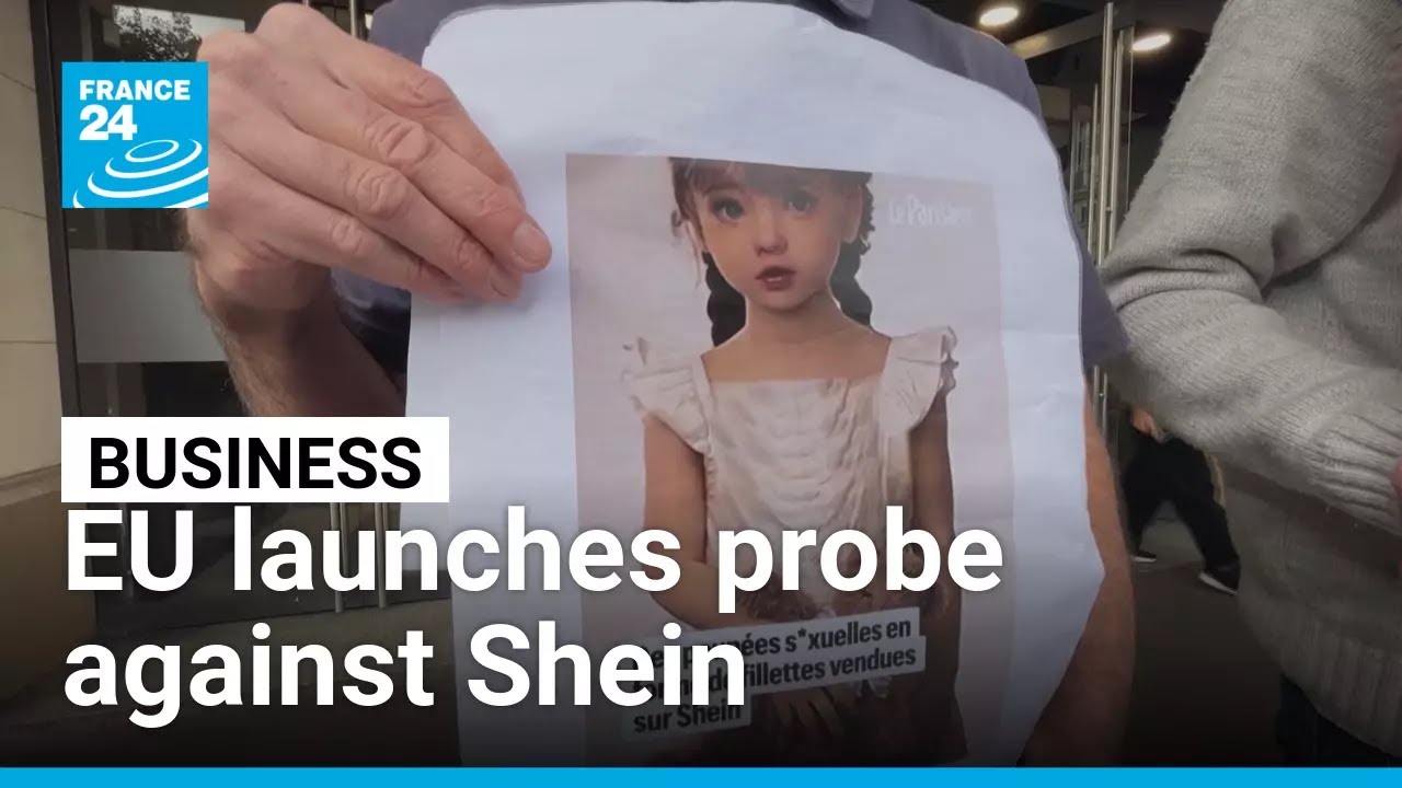 EU launches probe into Shein over illegal items and addictive design • FRANCE 24 English