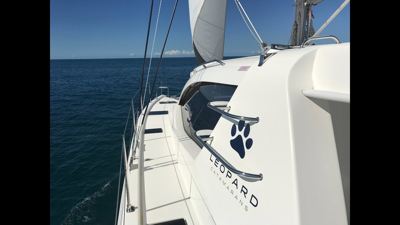 Leopard 48 Catamaran Walkthrough [4K] with Commentary